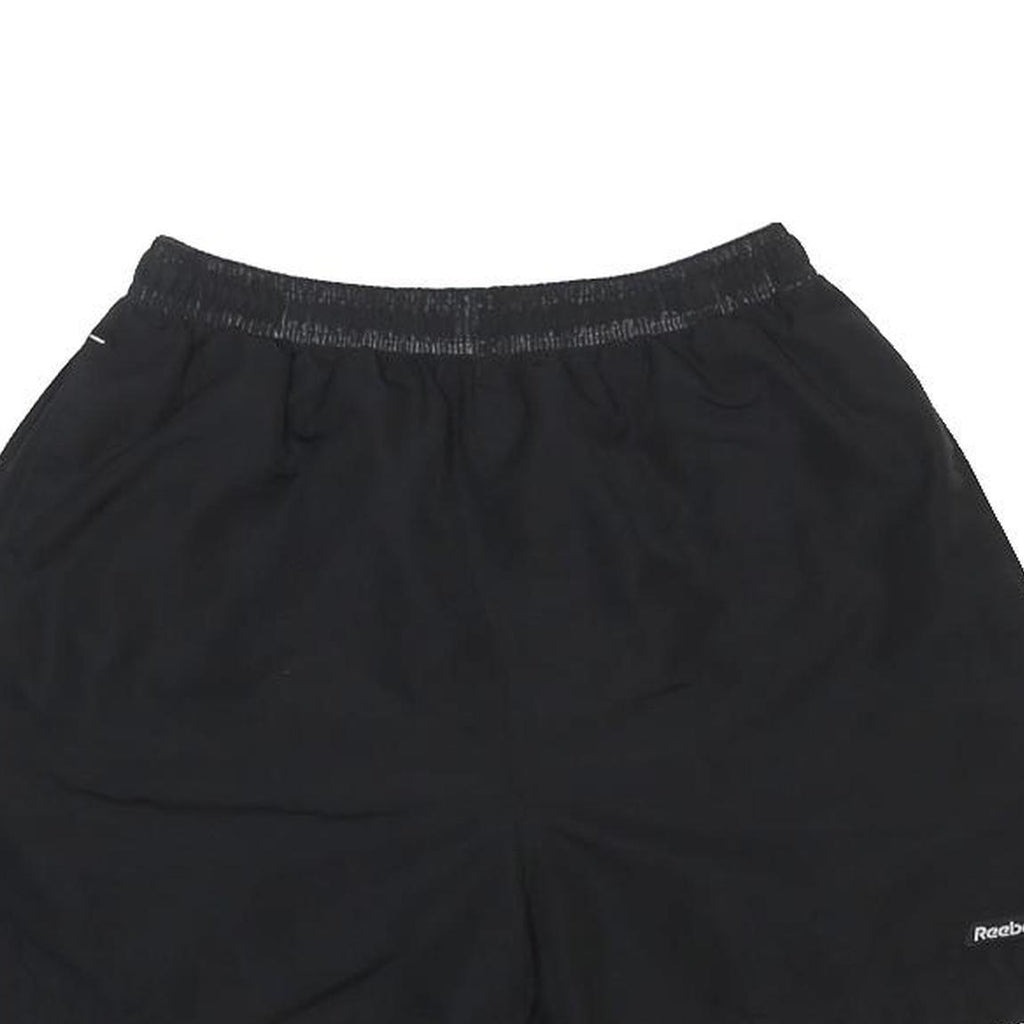 REEBOK Womens Black Casual Shorts Size M W24 Lightweight Comfort