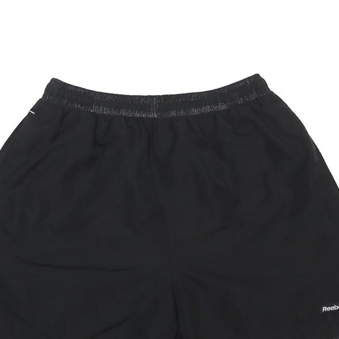 REEBOK Womens Black Casual Shorts Size M W24 Lightweight Comfort