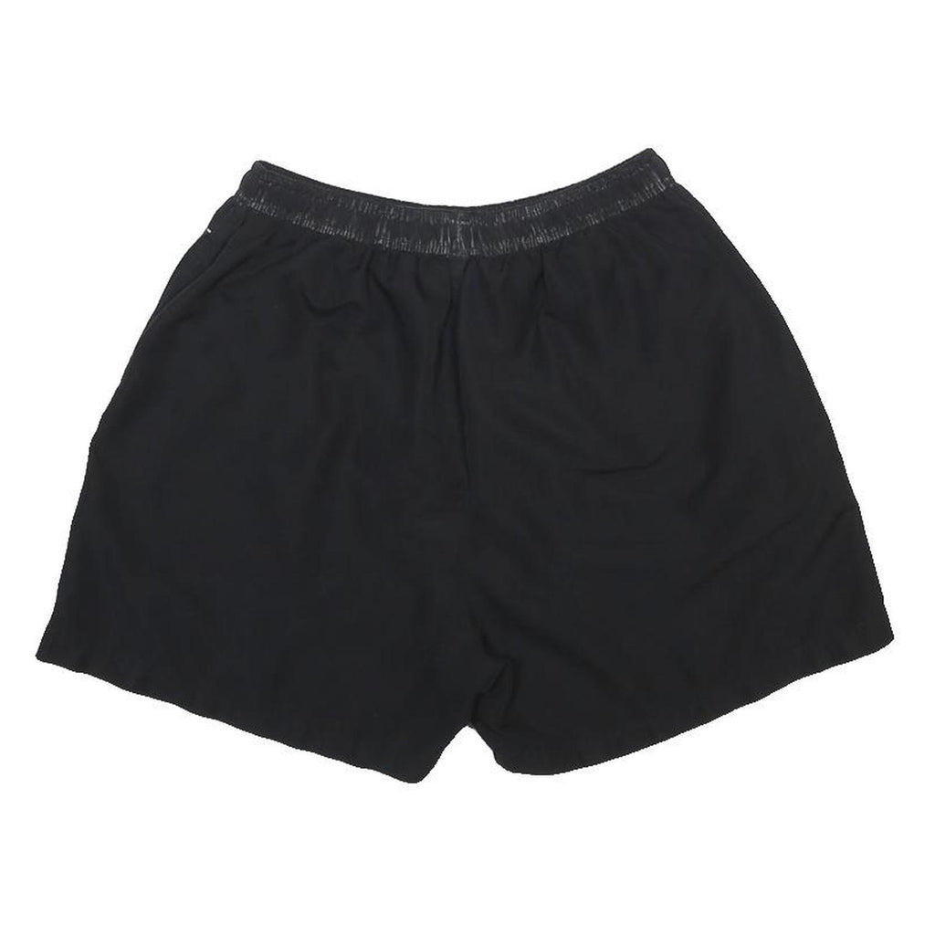 REEBOK Womens Black Casual Shorts Size M W24 Lightweight Comfort