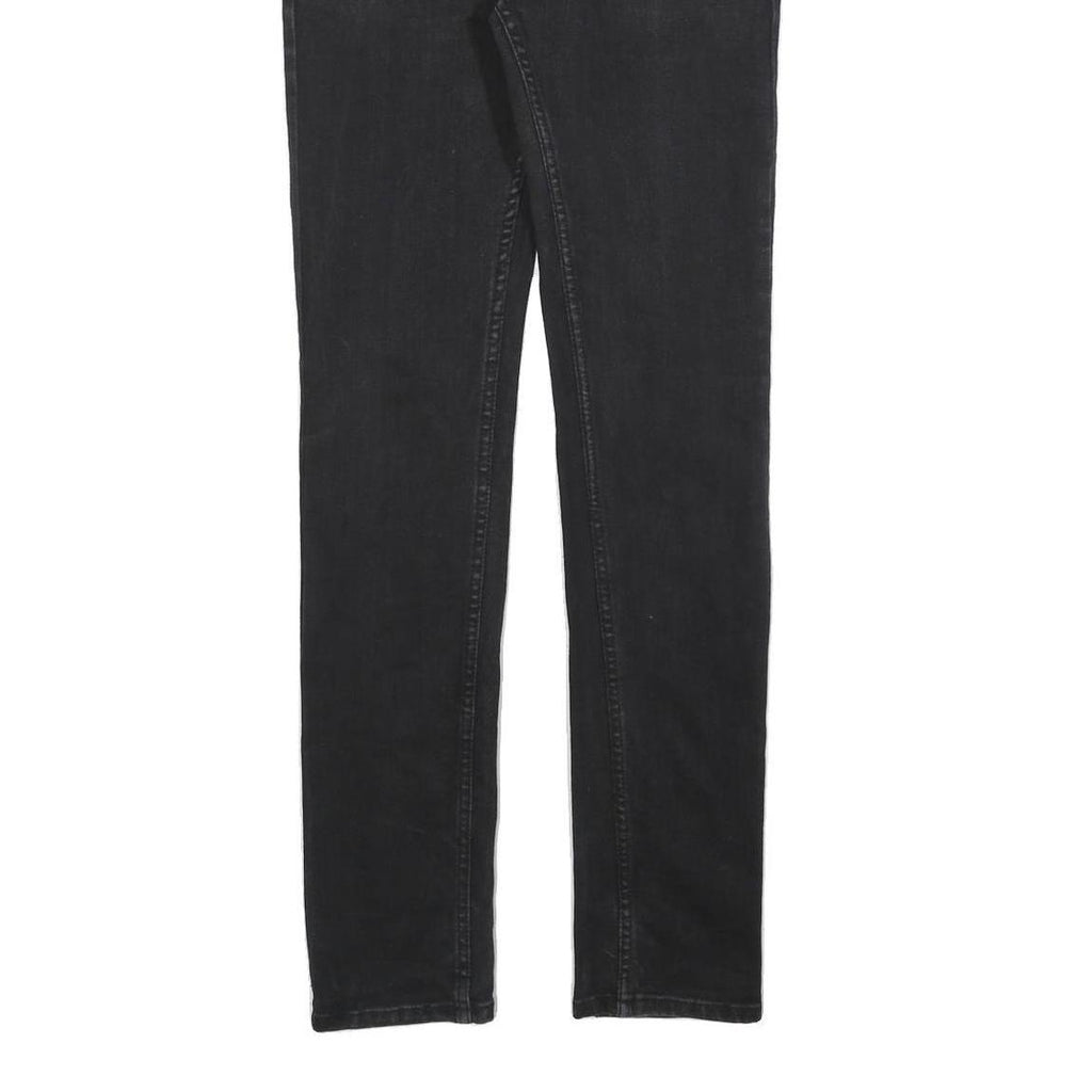 LEVI'S 510 Girls Jeans Black Slim Skinny Denim Dark W28 L31 Stretch Cotton