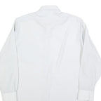 KAUF Mens White Shirt S Classic Formal Button-Up Long Sleeve Polyester