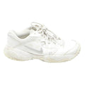 NIKE Womens Sports Lace-Up Trainers White Synthetic UK 3.5 Comfortable Casual
