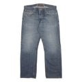 LEVI'S 514 Slim Mens Jeans Blue Regular Straight Denim Medium W36 L30 Classic