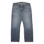 LEVI'S 514 Slim Mens Jeans Blue Regular Straight Denim Medium W36 L30 Classic