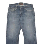 LEVI'S 514 Slim Mens Jeans Blue Regular Straight Denim Medium W36 L30 Classic