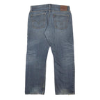 LEVI'S 514 Slim Mens Jeans Blue Regular Straight Denim Medium W36 L30 Classic