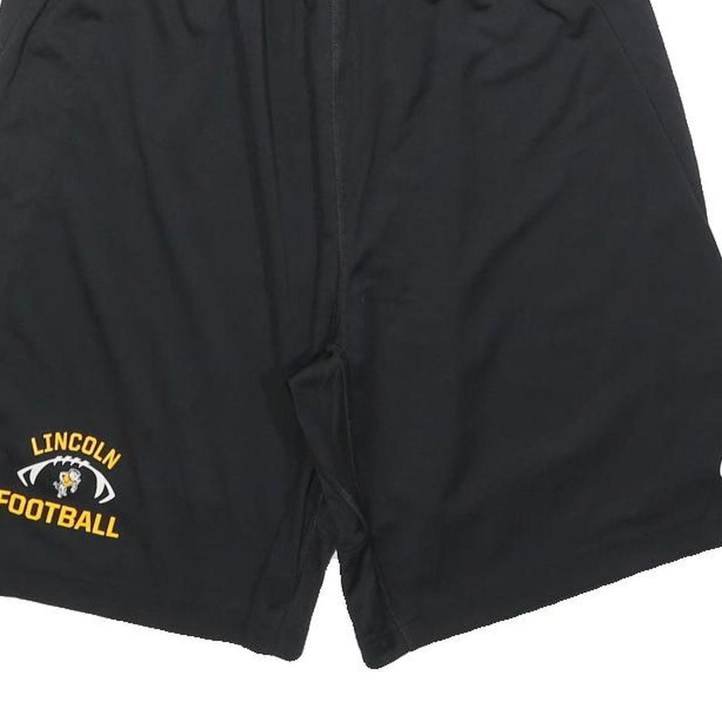 NIKE Mens Black Lincoln Football Casual Shorts M W28 Sportswear Training Gym