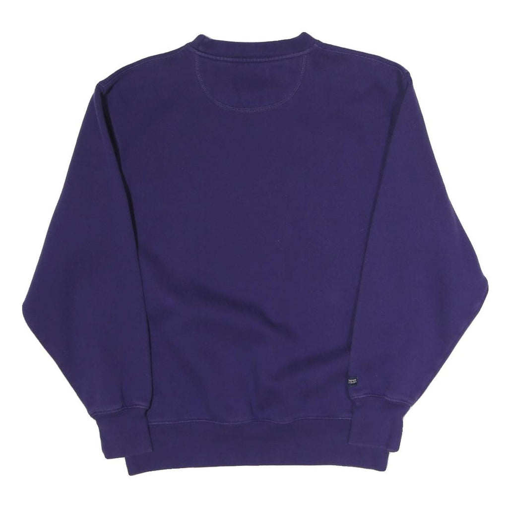 JANSPORT Womens Purple Maryville University Crew Neck M Cotton Blend Sweatshirt