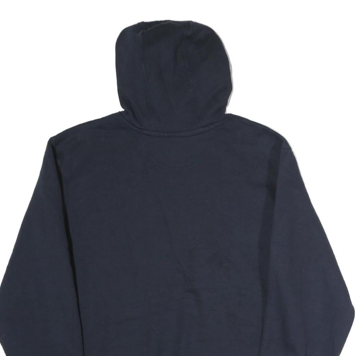 CARHARTT Mens Navy Pullover Hoodie M Workwear Casual Cotton Sweatshirt