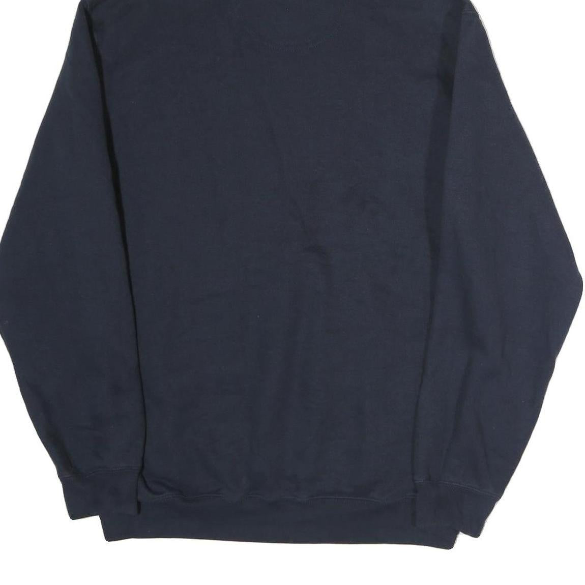 CARHARTT Mens Navy Pullover Hoodie M Workwear Casual Cotton Sweatshirt