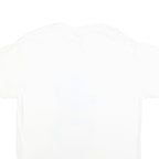 2PAC Mens White Graphic T-Shirt L Short Sleeve Crew Neck Tupac Rapper