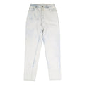 LEVI'S Womens Jeans Blue & White Regular Straight Denim Light W30 L33 Classic