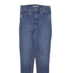 LEVI'S Womens Slim Blue Denim Slim Skinny Cotton Blend Jeans W28 L30