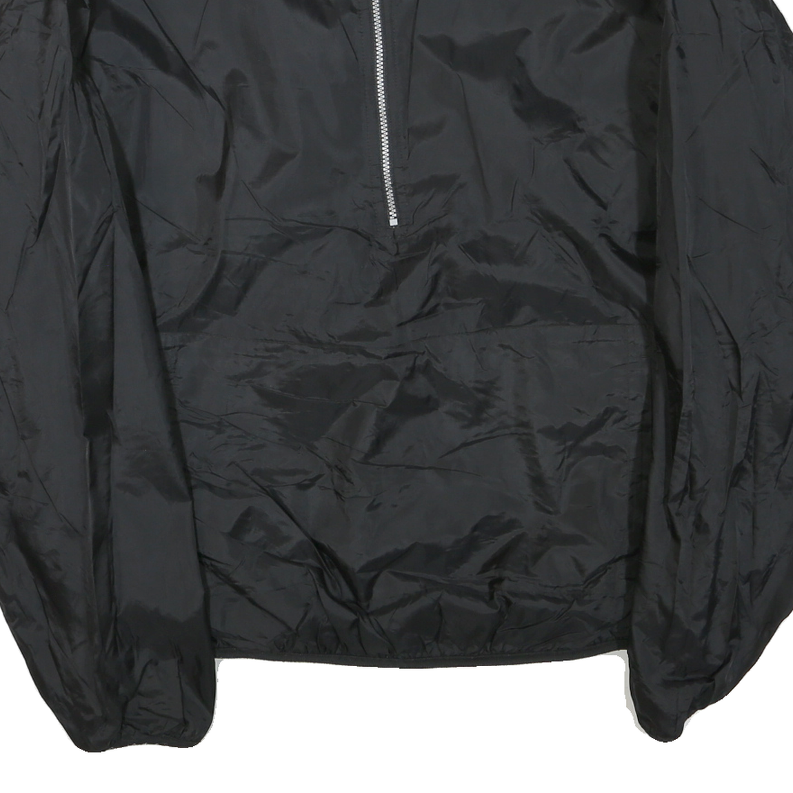 CHAMPION Mens Black Zip Jacket 2XL Polyester Blend Classic Lightweight