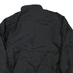 CHAMPION Mens Black Zip Jacket 2XL Polyester Blend Classic Lightweight