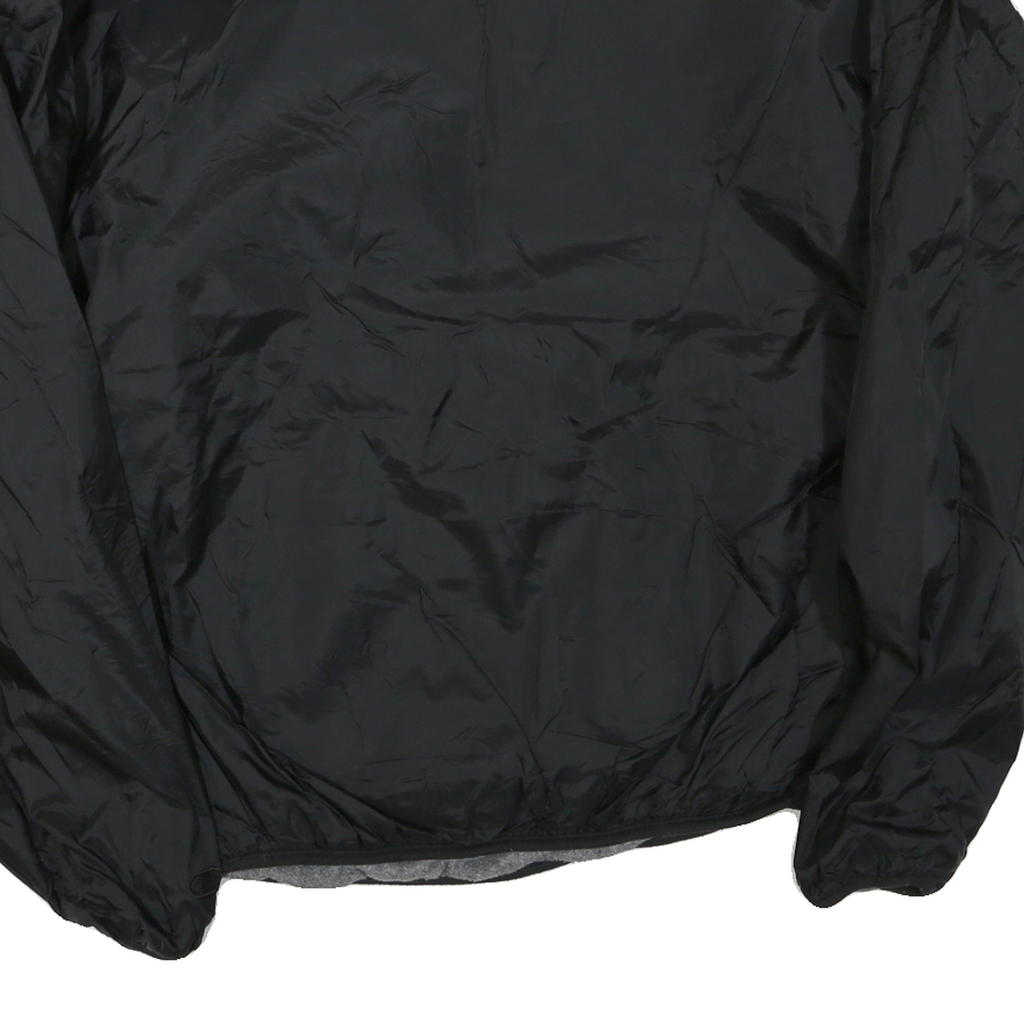 CHAMPION Mens Black Zip Jacket 2XL Polyester Blend Classic Lightweight