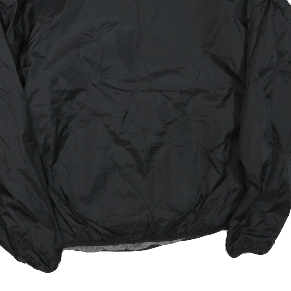 CHAMPION Mens Black Zip Jacket 2XL Polyester Blend Classic Lightweight