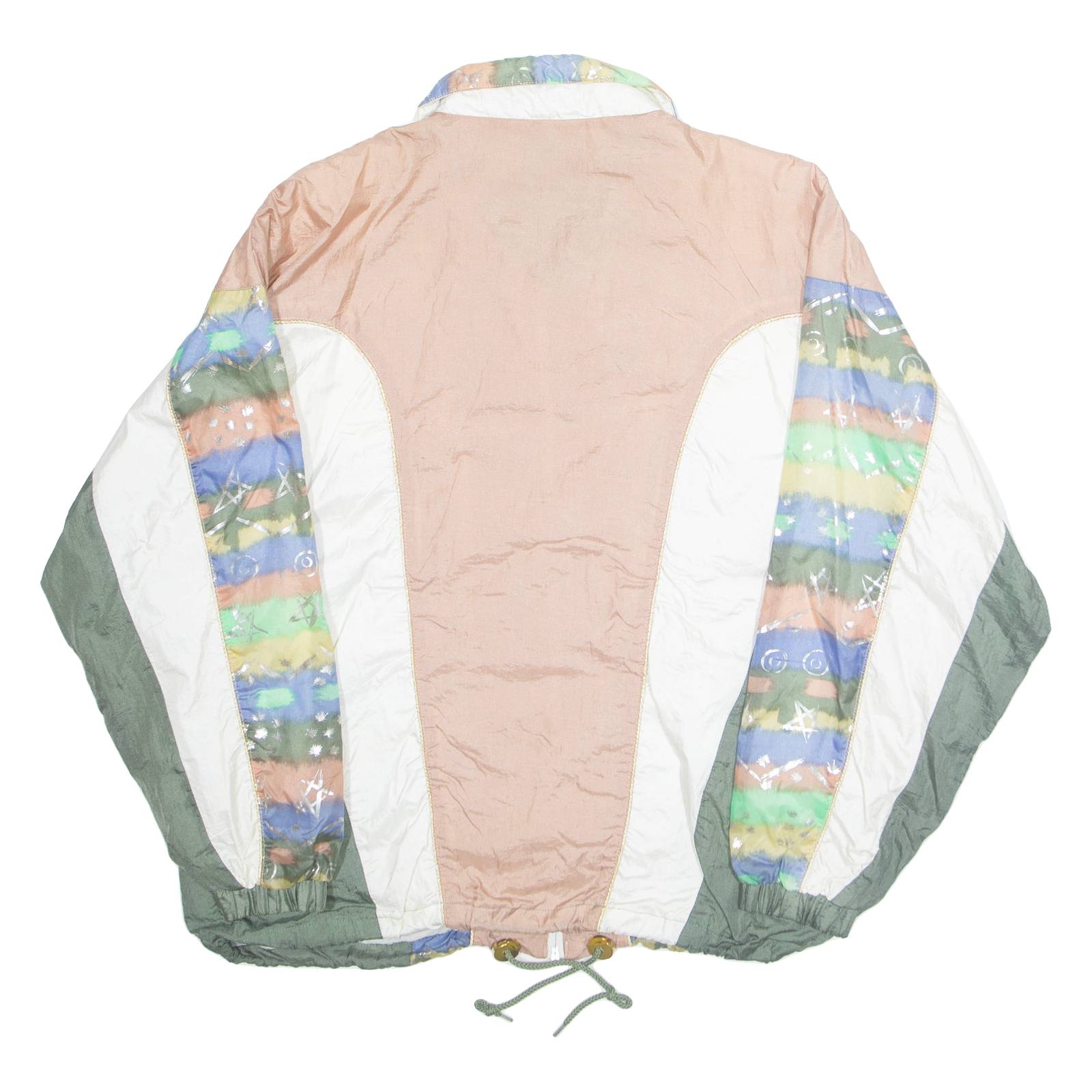 EAST WEST Womens Jacket Green Nylon L