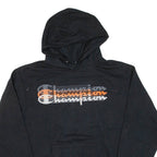 CHAMPION Mens Black Hoodie M