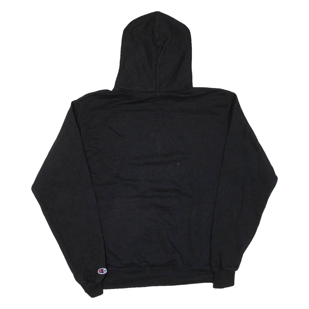 CHAMPION Mens Black Hoodie M