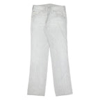 DIESEL Mens Regular Fit Straight Denim Light Blue Jeans W31 L34 Cotton Zip