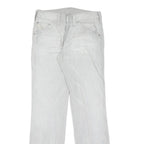 DIESEL Mens Regular Fit Straight Denim Light Blue Jeans W31 L34 Cotton Zip