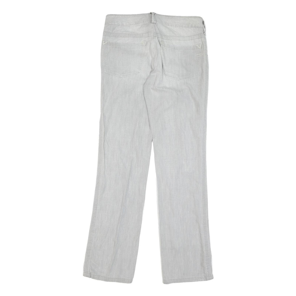 DIESEL Mens Regular Fit Straight Denim Light Blue Jeans W31 L34 Cotton Zip