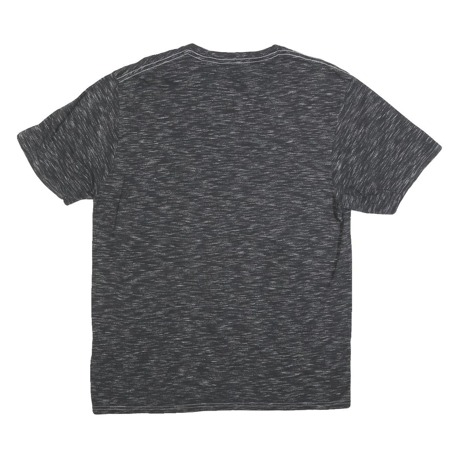 FANATICS Mens Black Los Angeles Rams Graphic T-Shirt L Short Sleeve Crew Neck