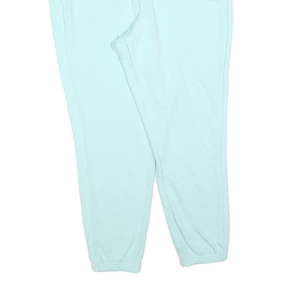 FILA Womens Joggers Light Blue Relaxed Tapered 2XL W36 L27 Cotton Blend Casual