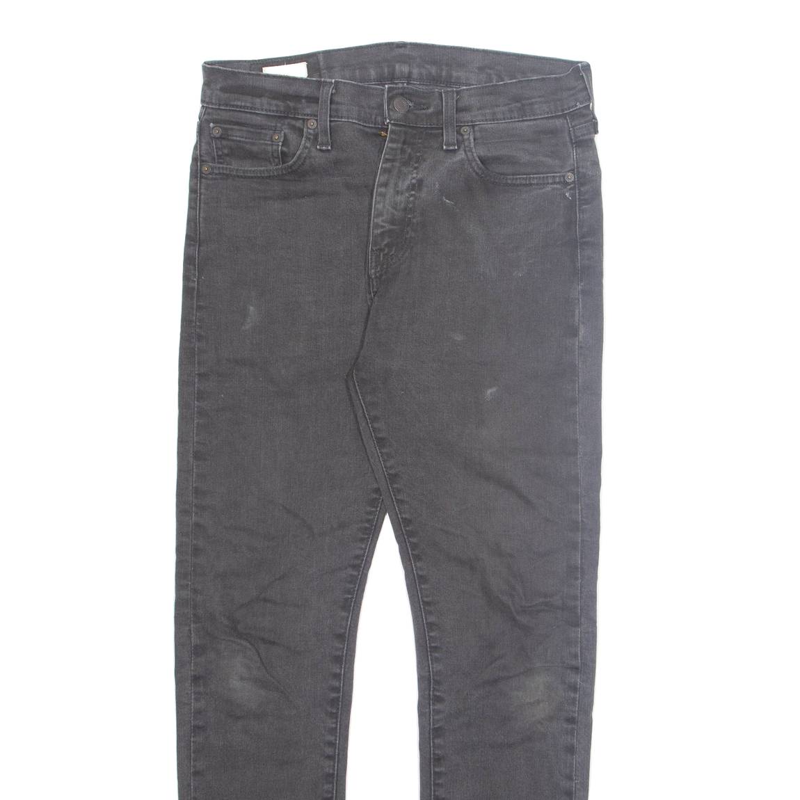 LEVI'S 510 BIG E Jeans Mens Grey Slim Skinny W30 L32
