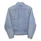 LEVI'S Mens Blue Denim Button Jacket S Cotton Classic Casual