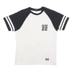 DICKIES Womens Black & White Number 22 Graphic T-Shirt M Short Sleeve Crew Neck