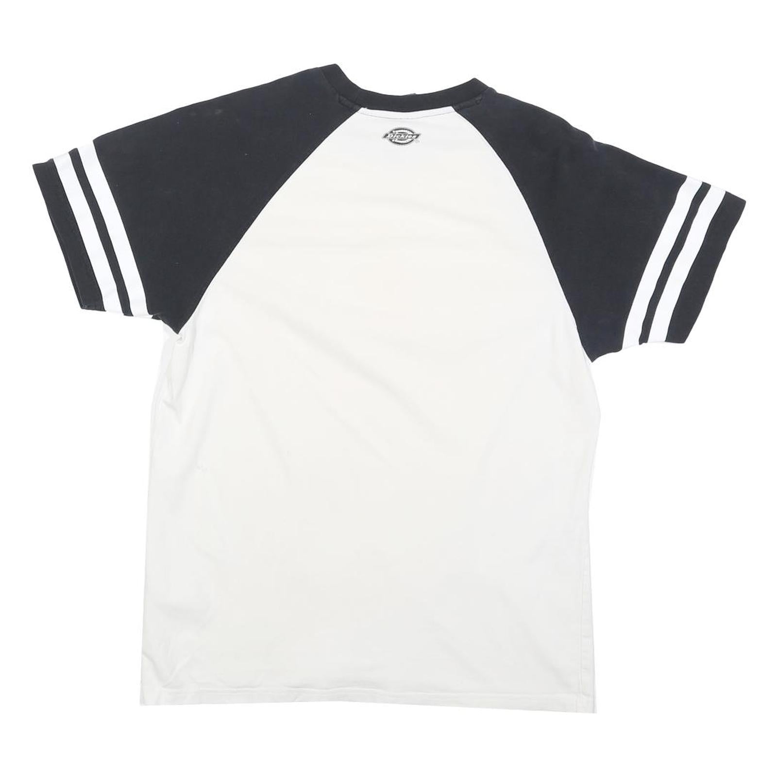 DICKIES Womens Black & White Number 22 Graphic T-Shirt M Short Sleeve Crew Neck