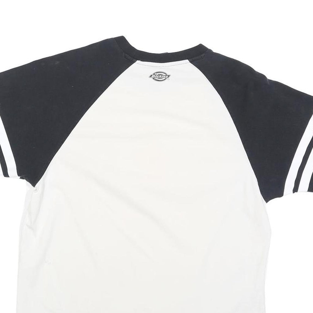 DICKIES Womens Black & White Number 22 Graphic T-Shirt M Short Sleeve Crew Neck