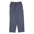 REEBOK Womens Joggers Navy Blue Slim Straight UK 14 W28 L30 Casual Tracksuit