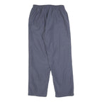 REEBOK Womens Joggers Navy Blue Slim Straight UK 14 W28 L30 Casual Tracksuit