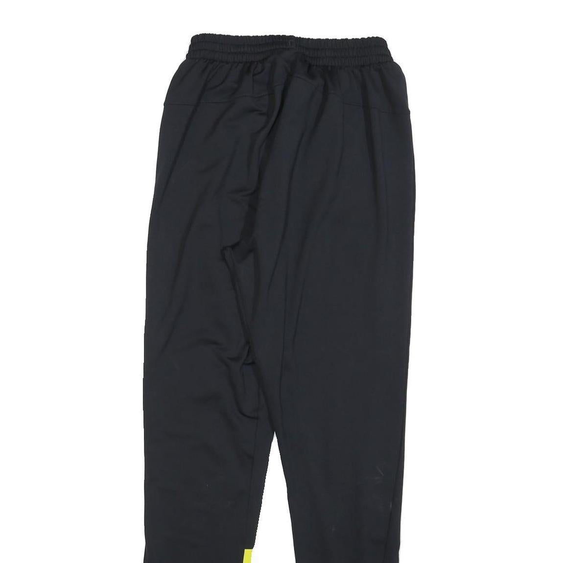 UMBRO Womens Joggers Black & Yellow Regular Tapered M W26 L30 Football Training