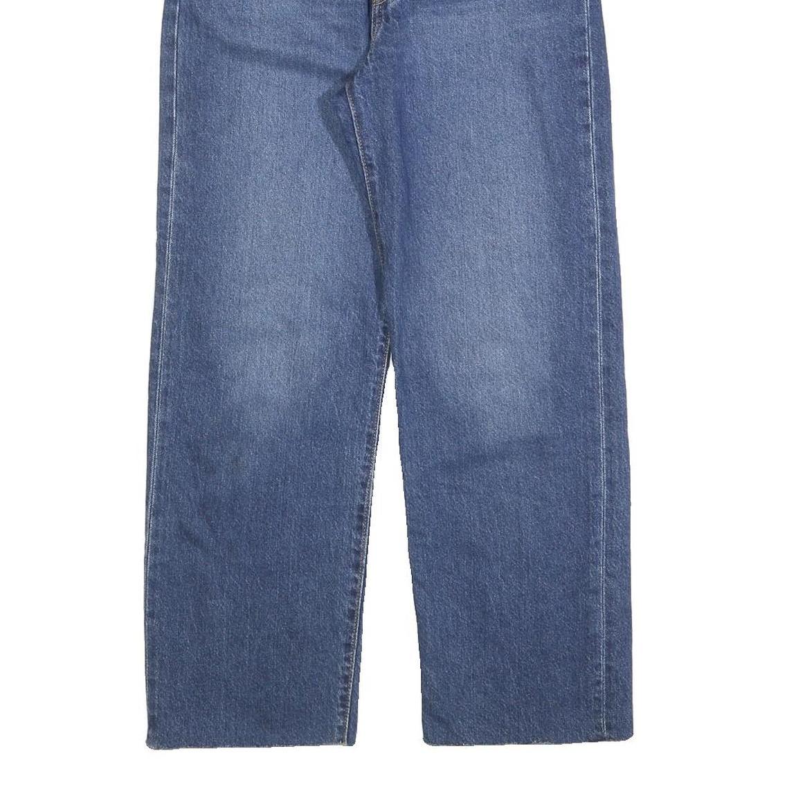 LEVI'S Womens Relaxed Blue Denim Jeans W26 L27 Button Cotton Blend Casual