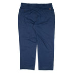 DICKIES Workwear Mens Trousers Blue Regular Straight W42 L30