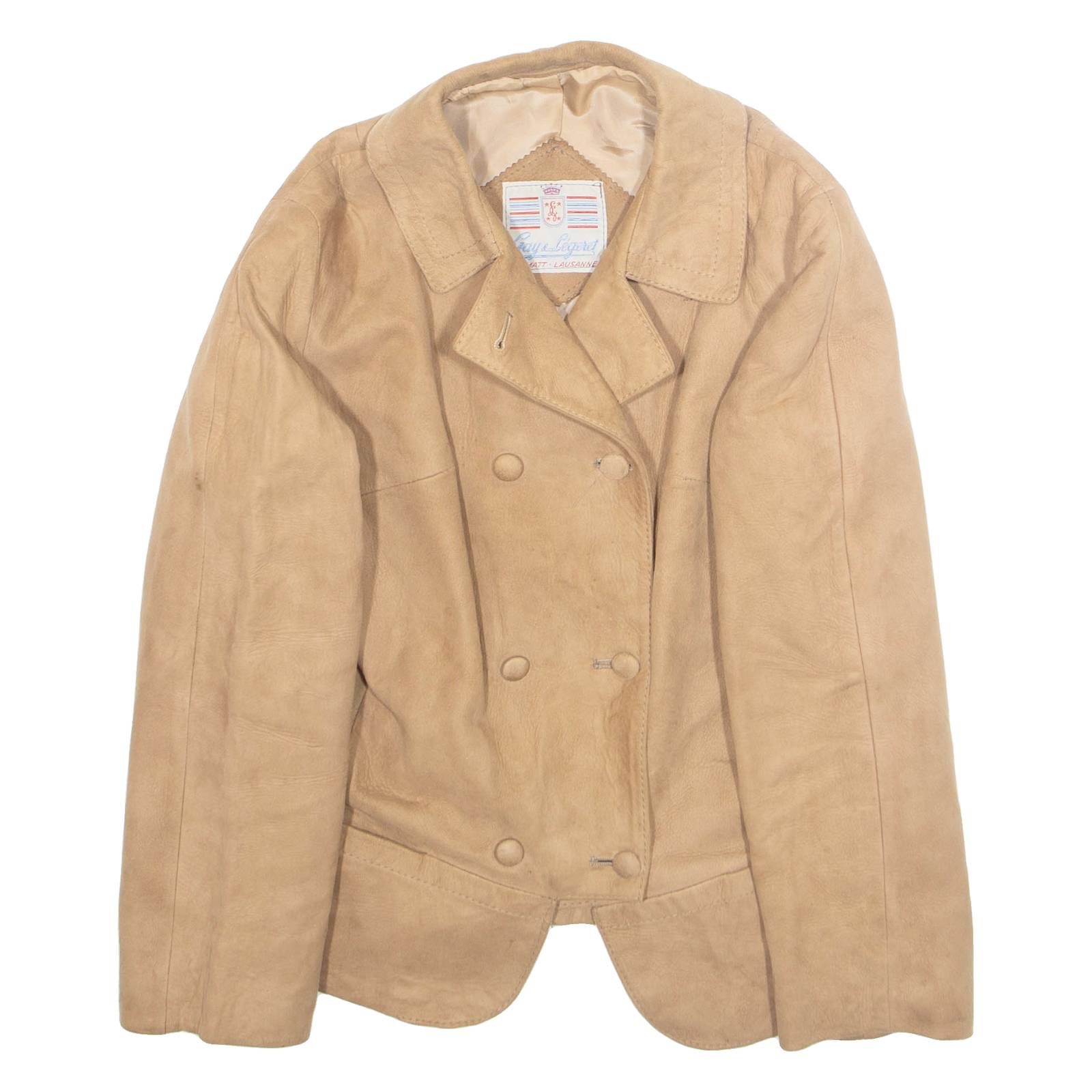 GAY&LEGERAT Womens Blazer Jacket Brown M