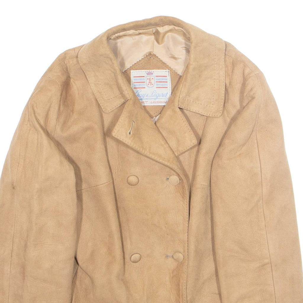 GAY&LEGERAT Womens Blazer Jacket Brown M