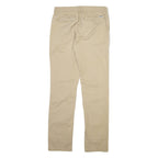 TIMBERLAND Mens Trousers Beige Slim Straight W32 L34