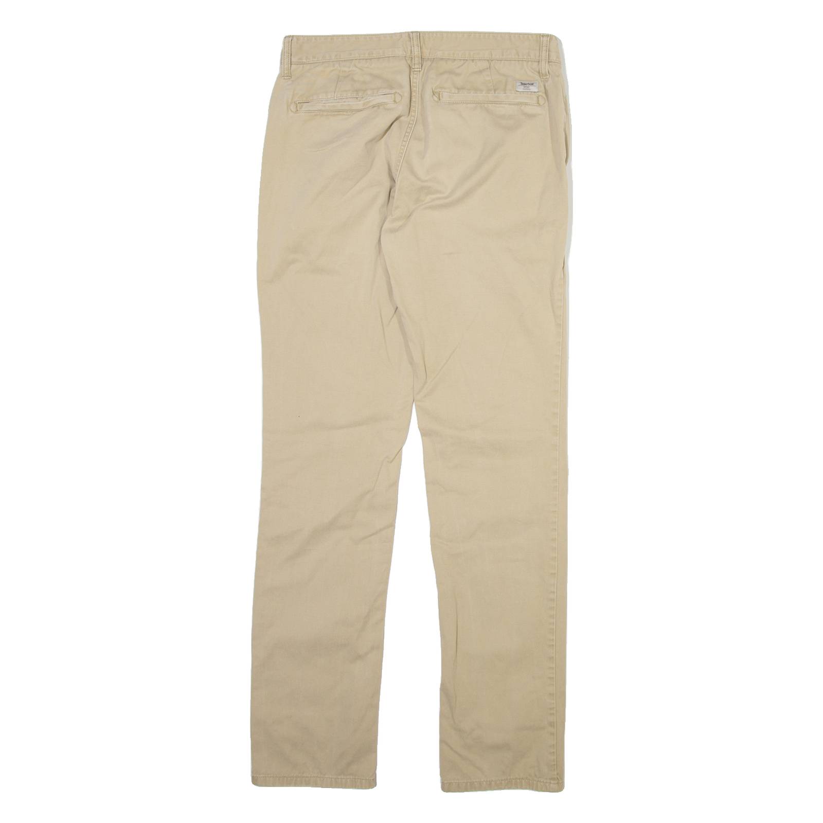 TIMBERLAND Mens Trousers Beige Slim Straight W32 L34