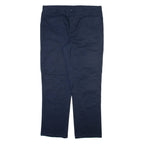 DICKIES Mens Trousers Blue Regular Straight W38 L32
