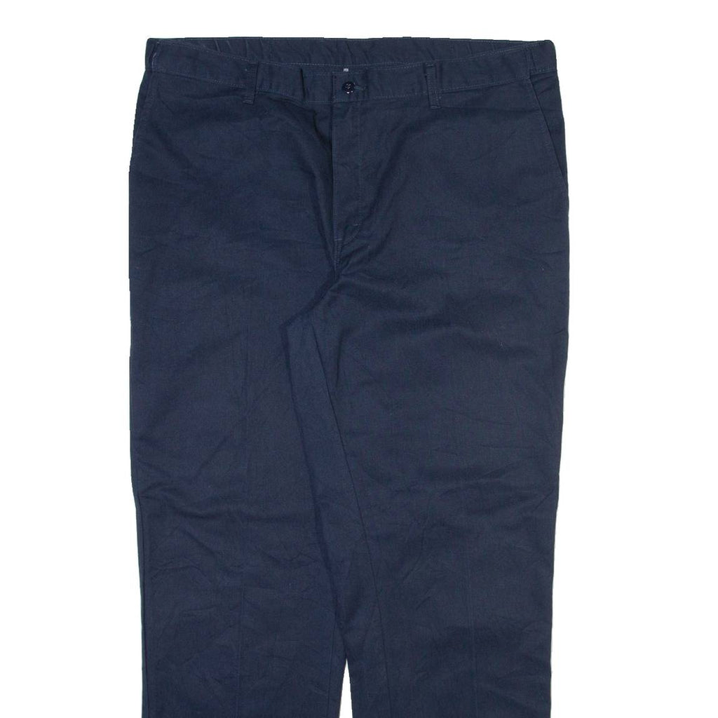 DICKIES Mens Trousers Blue Regular Straight W38 L32
