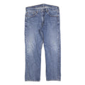 LEVI'S 505 Mens Jeans Blue Regular Straight Denim Medium W36 L30 Classic Cotton