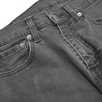 LEVI'S 512 Tapered Mens Jeans Black Slim Tapered Denim Medium W31 L27 Skinny