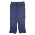 DICKIES 874 Workwear Mens Trousers Blue Regular Straight W36 L32