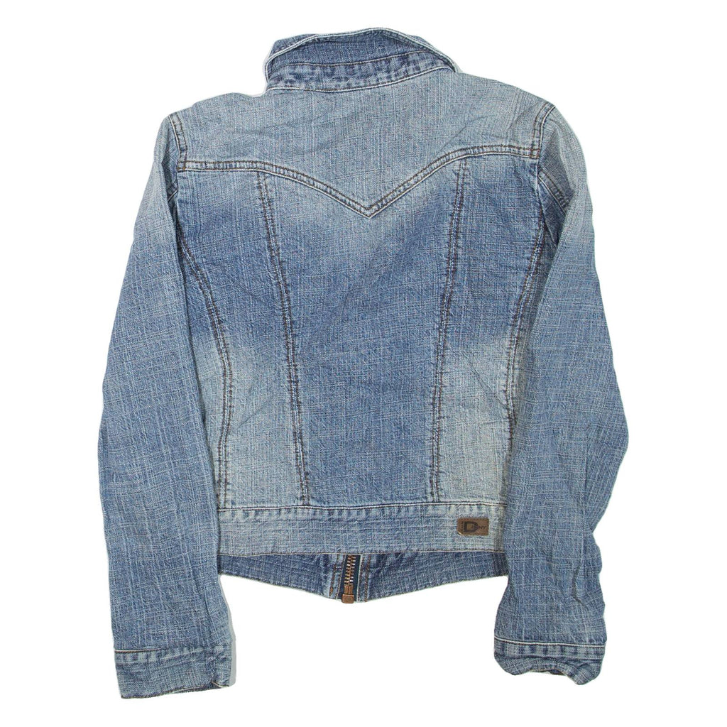 DKNY Womens Denim Jacket Blue S