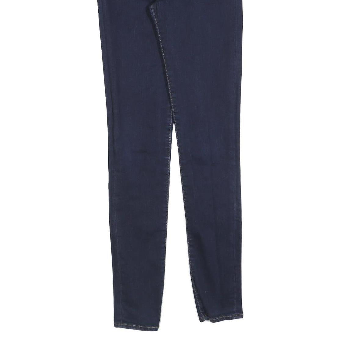 LEVI'S 721 Womens Slim Jeans Blue Denim W27 L32 Stretch Zip Closure